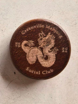 Wood Dice Dish with lid