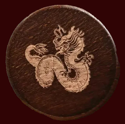 Wood Dice Dish with lid